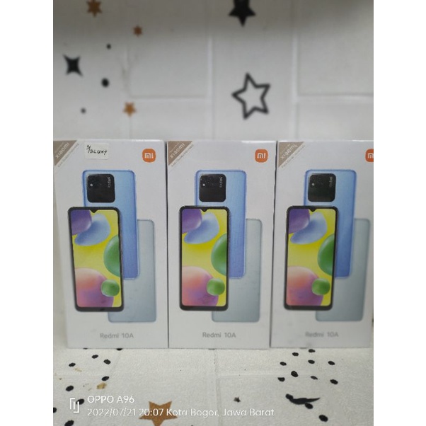 Xiaomi Redmi 10a ram 3/32 garansi resmi