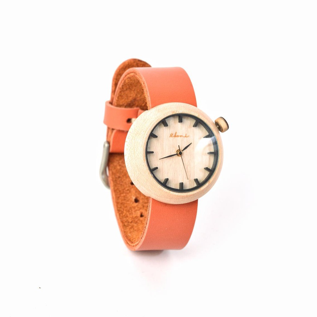Eboni - Jam Tangan Kayu Maple 2.0 Tan / Wooden Watches Women