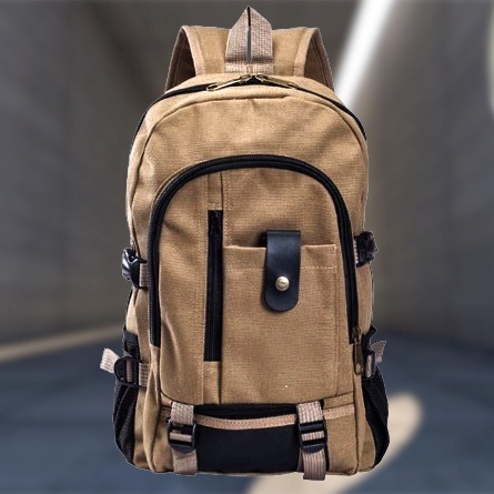 Tas Ransel Kanvas Travelling Travel  Adventure tas backpack wanita pria tas ransel sport tas lapanga