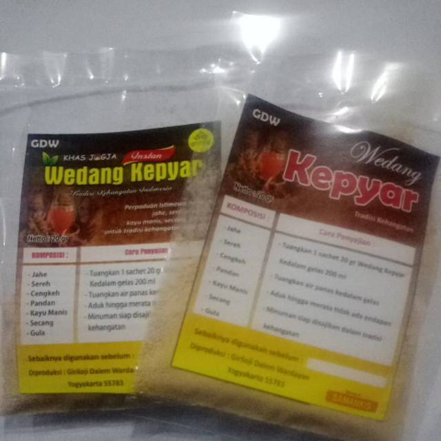 

Wedang Kepyar