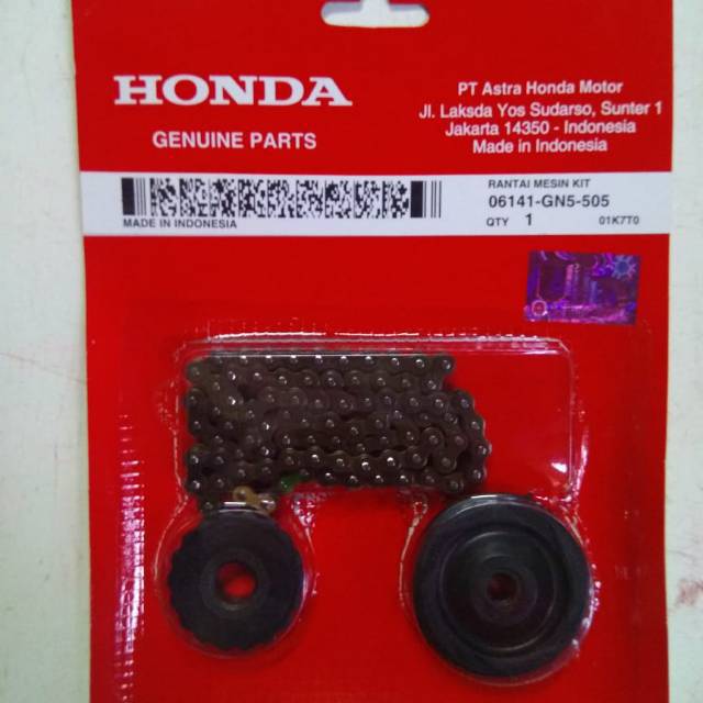 Rantai keteng Honda Supra x lama/Supra fit lama/grand barang ORI berkualitas