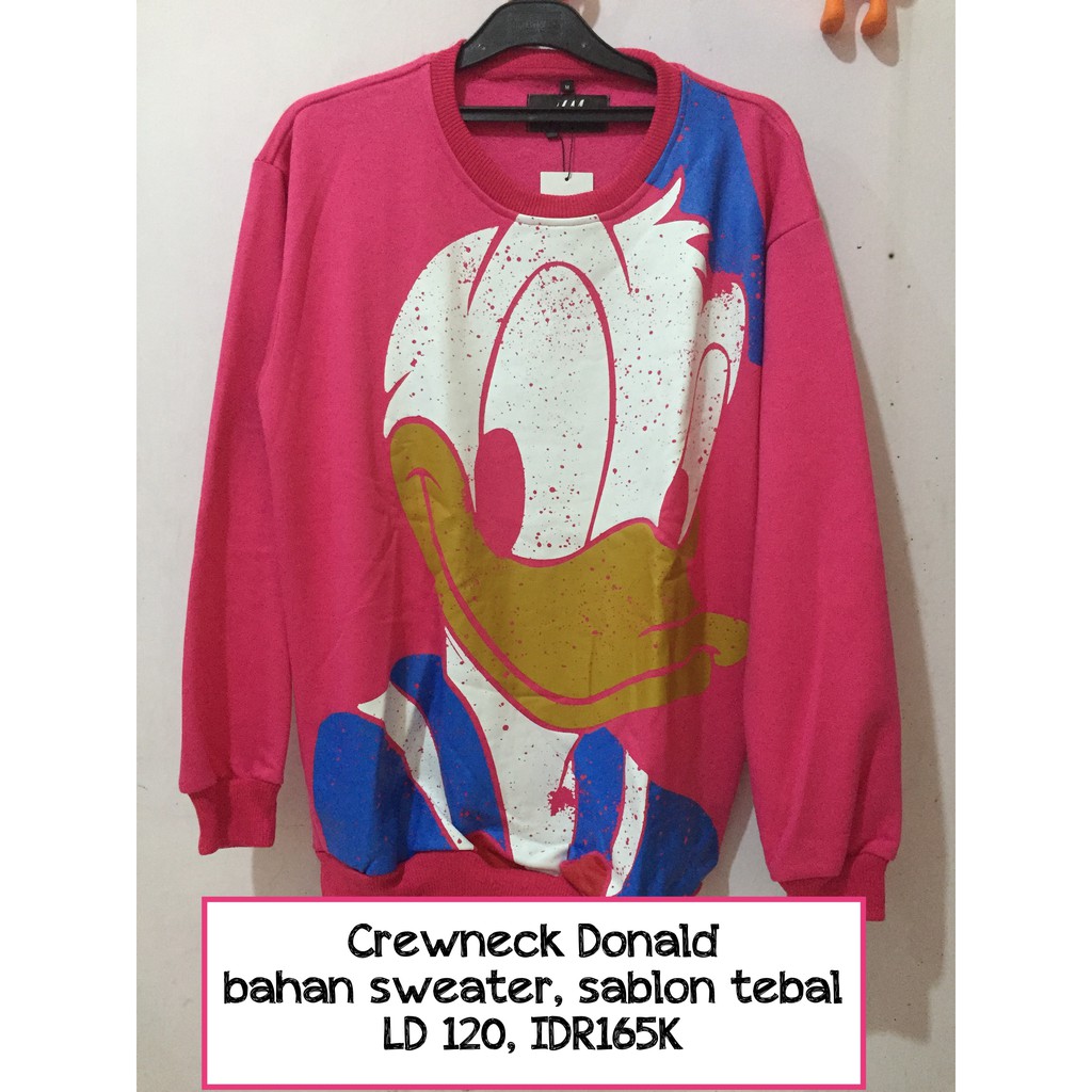 Sweater Crewneck Donald Jumbo Premium