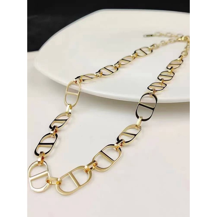 kalung premium lapis emas anti karat