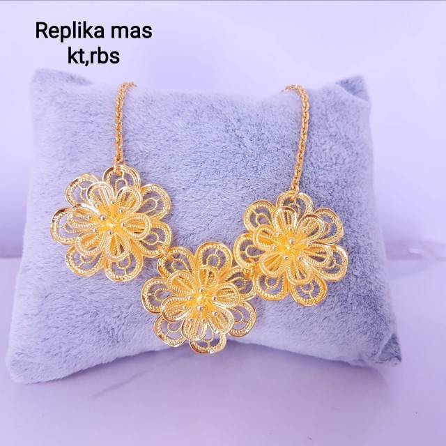 Kalung replika mas