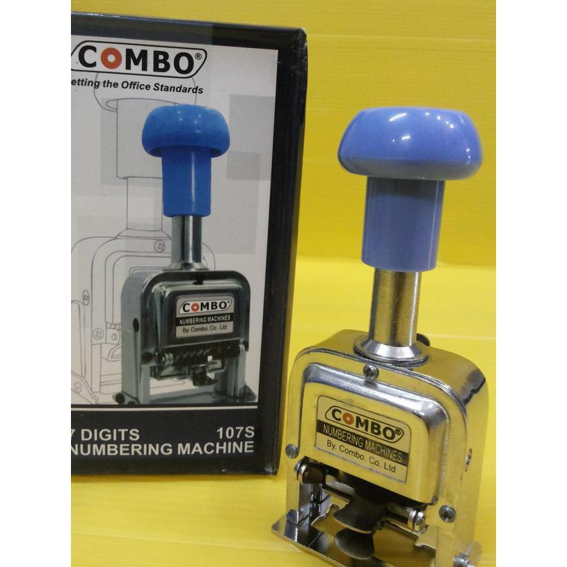 

☋ Stempel Nomor Otomatis Combo 7 Digit ➸