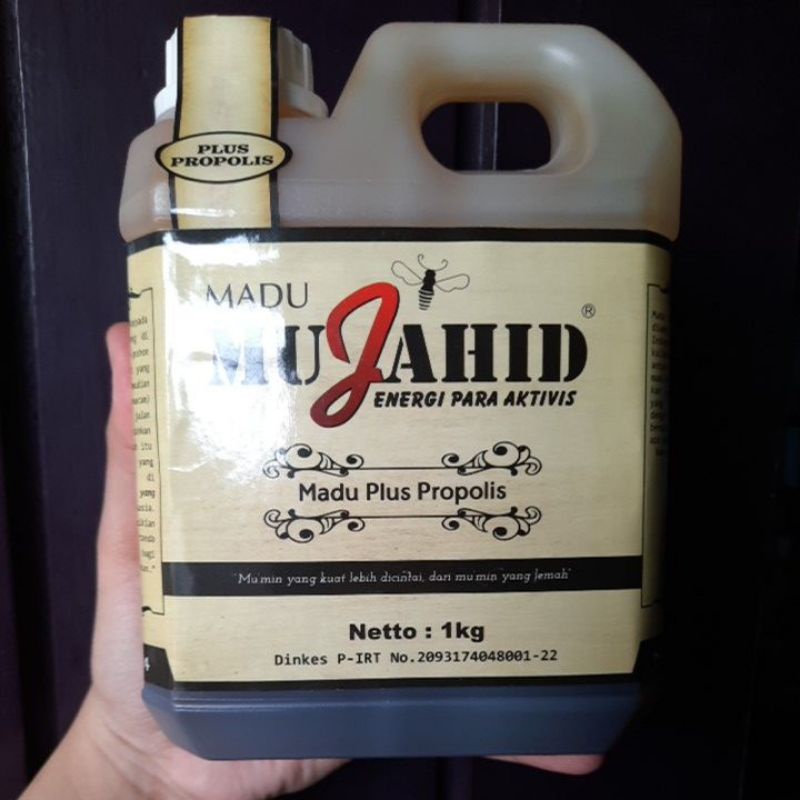 

MADU MUJAHID PLUS PROPOLIS 1 KG