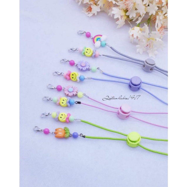 Strap mask smile mix Clay beli 10  free 2