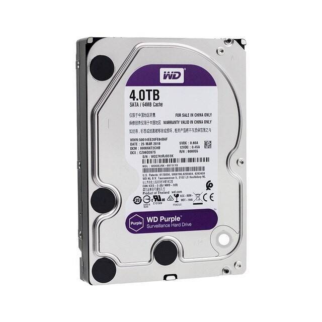 HARDDISK WDC CCTV 4 TB 5900 RPM (SATA3 6gb/s)