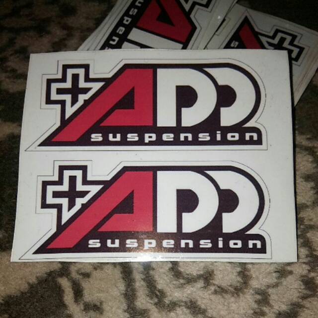 Stiker ADD Suspension