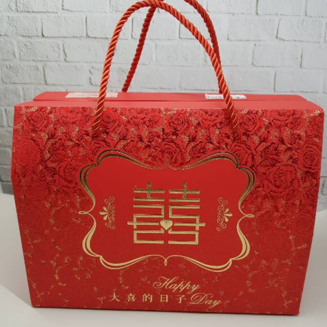 

kotak souvenir souvenir box chinese wedding paper bag towel box