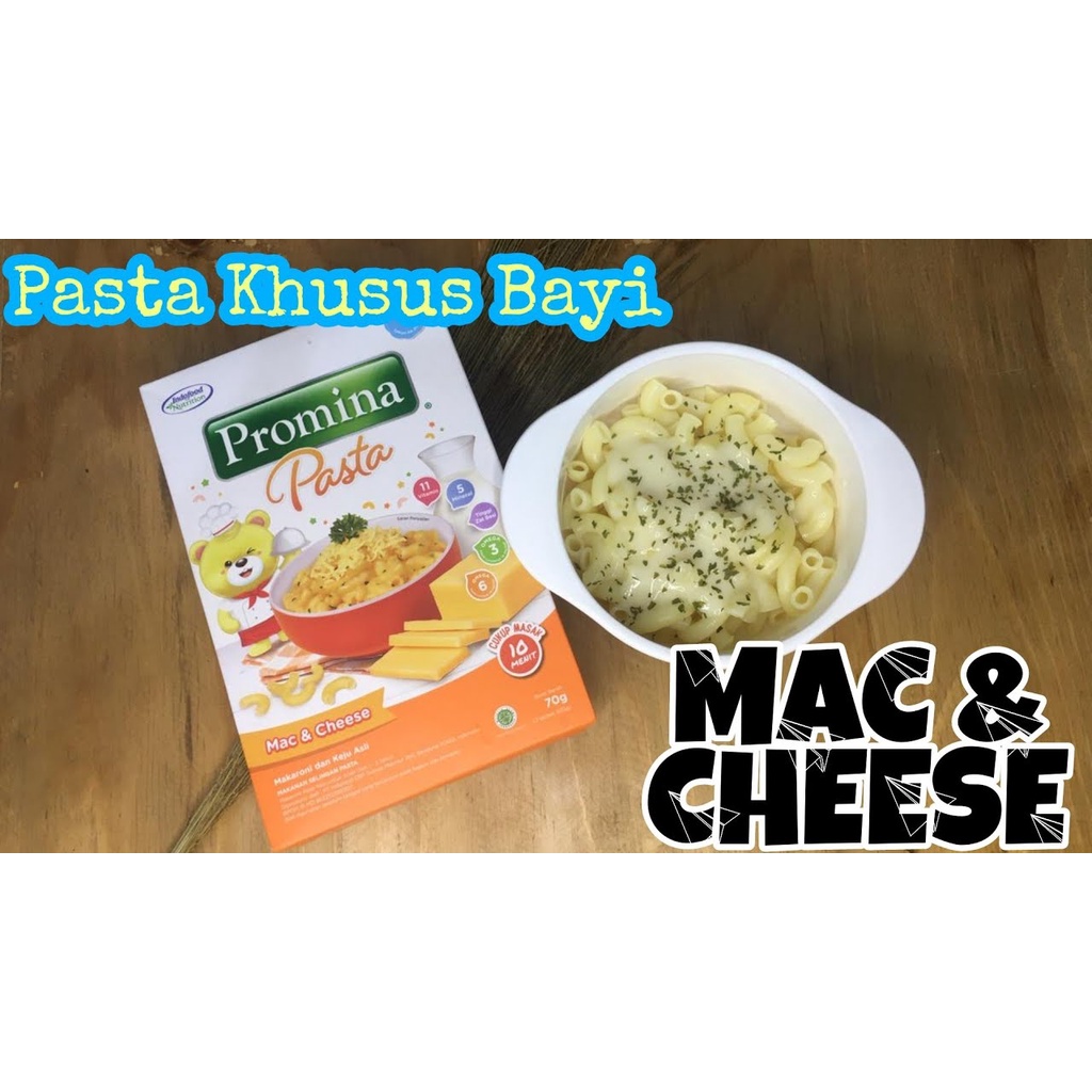PROMINA Pasta Mac and Cheese 70gr / Promina Pasta 1 tahun+ Jajan Bayi Cemilan Bayi