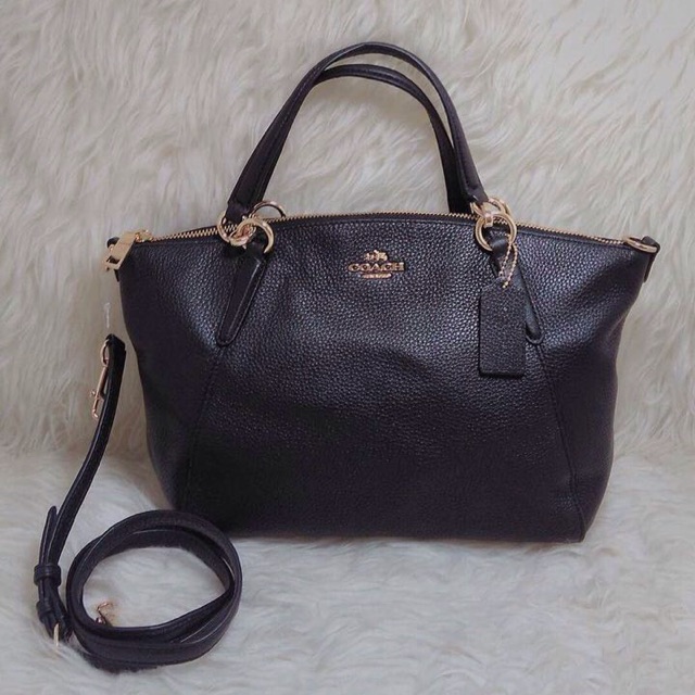 TAS COACH SMALL KELSEY BLACK AUTHENTIC 100%