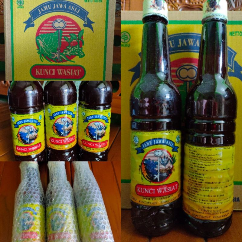 JAMU KUNCI WASIAT 600 ML ASLI ORIGINAL / JAMU JAWA ASLI / JAMU PEGAL LINU