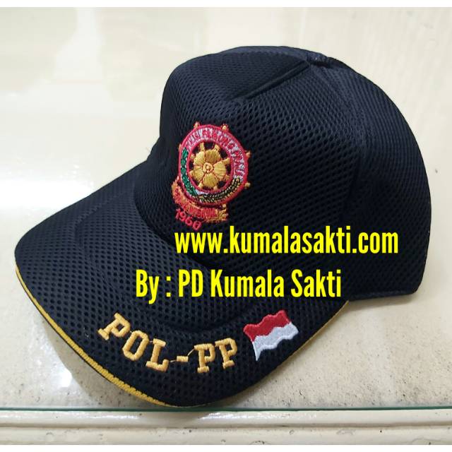 Topi Jaring Pol PP-Topi Pol PP-Topi PDL Pol PP-Topi SatPol PP-Kaos Pol PP-Baju Pol PP-Sepatu Pol PP