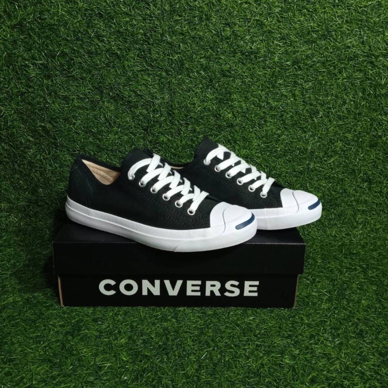 CONVERSE JACK PURCELL OX BLACK WHITE CANVAS