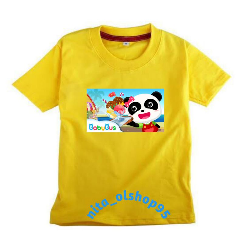 baju anak karakter / baju babybus permainan emulator