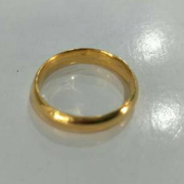 Model Cincin Emas Polos Terbaru MODELEMASTERBARU