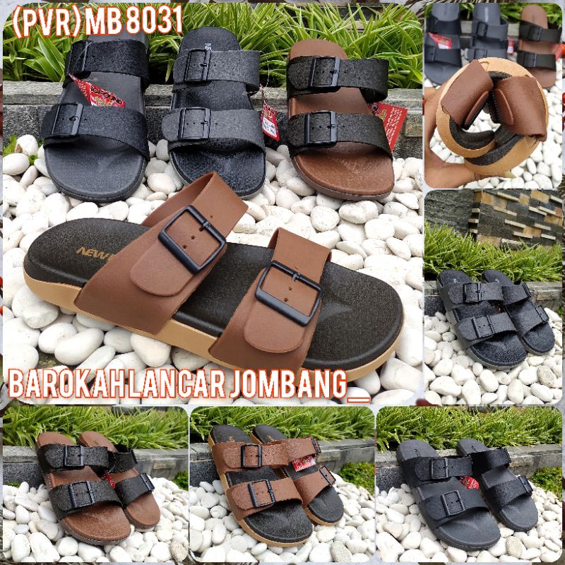 Sandal slop karet New Era MB 8031 / MB 762 100% LENTUR ORIGINAL BY NEW ERA