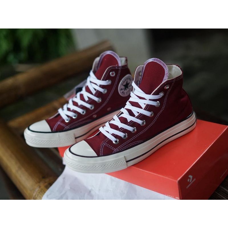 Sepatu Pria Wanita Sneakers Converse All Star Pria Wanita Murah Hitam Putih Tinggi