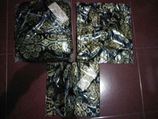 Batik Couple Keluarga Sania Ruffle Ori Ndoro Jowi Dnt