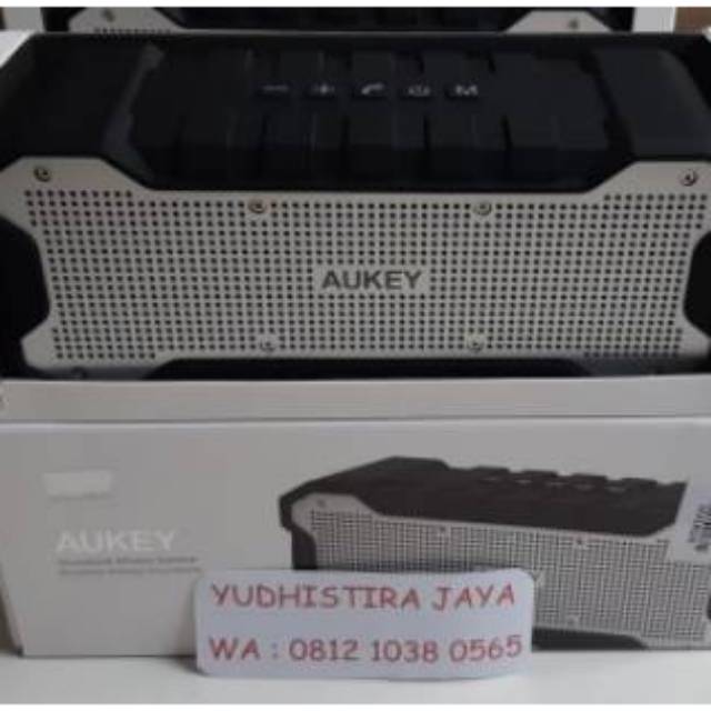 AUKEY SK-M12 Speaker Outdoor Portable Bluetooth 4.1 Wireless-500285 Garansi Resmi 18 Mount AUKEY