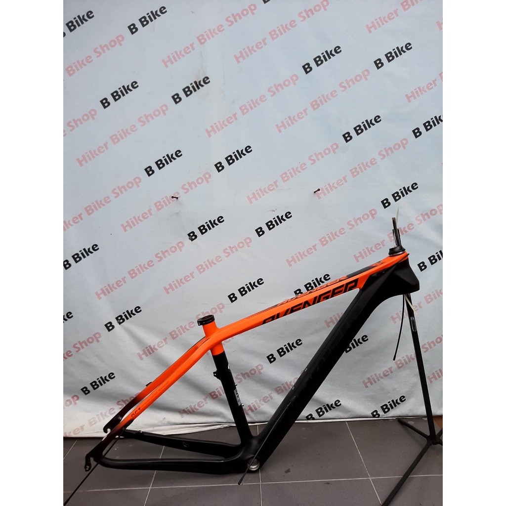 Frame Carbon MTB Pacific Avenger Grey Size M Ban 27.5 29 Tapered Diameter Seattube 31.6mm QR 10x135m