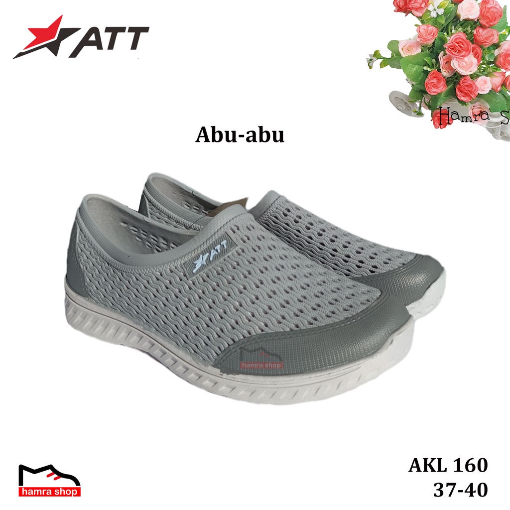 ATT AKL 160 SEPATU SLIP ON WANITA DEWASA DAN REMAJA BAHAN KARET