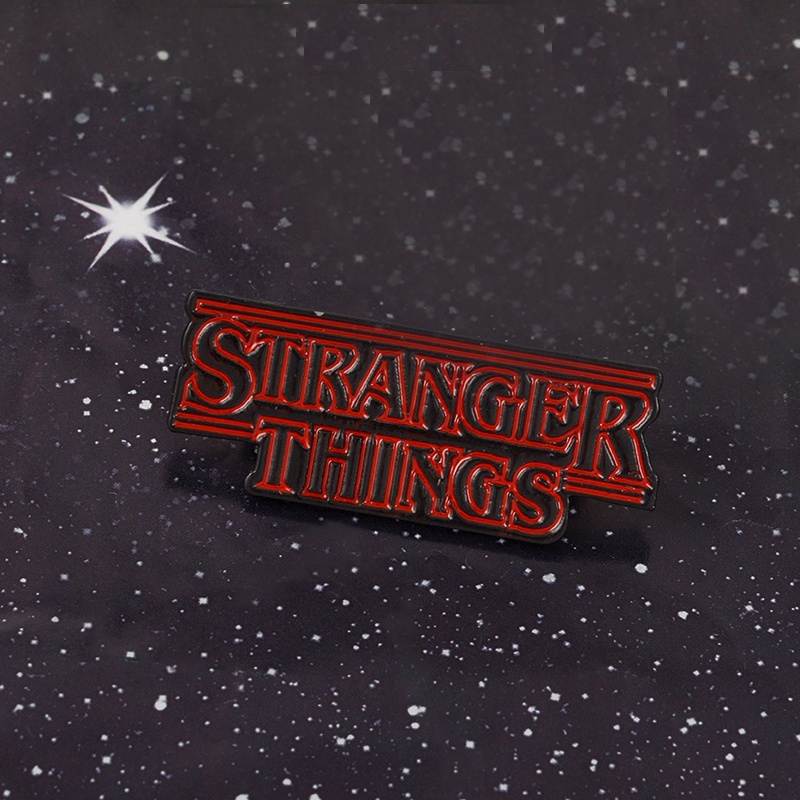 Bros Pin Enamel Logo TV Stranger Things Untuk Pria Dan Wanita