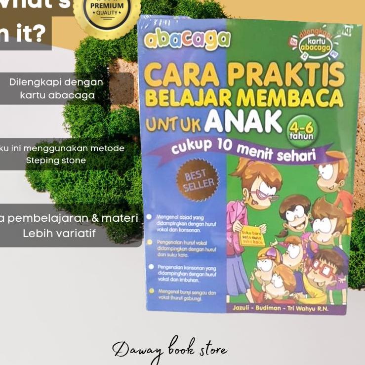 Berkualitas BUKU ABACAGA  FULL COLOUR ORIGINAL ,,