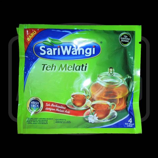 

Sari Wangi Melati Teh Celup Kantong Bundar Sachet Isi 4 pcs