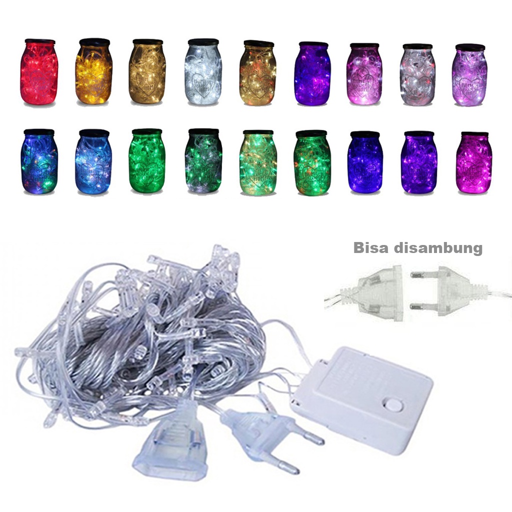 ❤️GTB❤️ Lampu Natal led tumblr 10M light ( lampu hias led lampu dekorasi murah ) E017