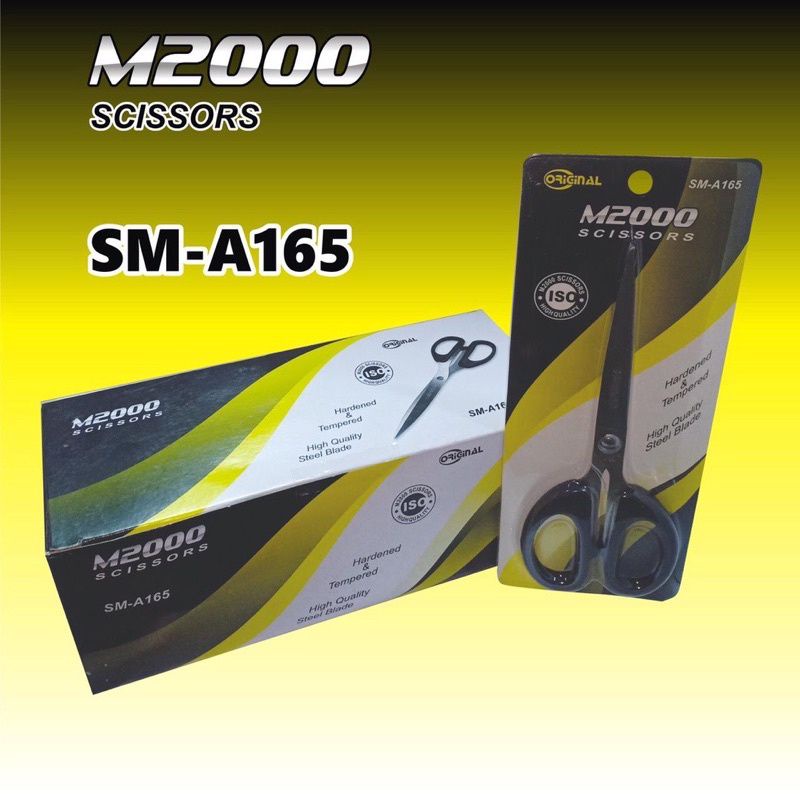 

GUNTING M2000 SM-A165 PANJANG 6.5 INCH STAINLESS STEEL