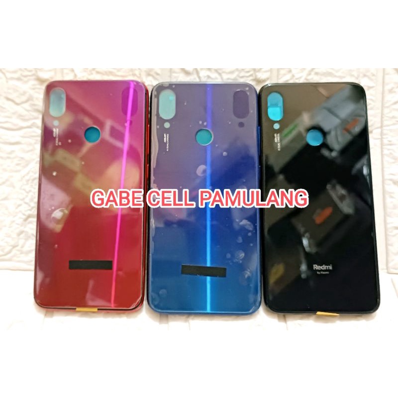 TUTUP BELAKANG REDMI NOTE 7 CASING FULLSET REDMI NOTE 7 BACKDOOR REDMI NOTE 7 KESING REDMI NOTE 7