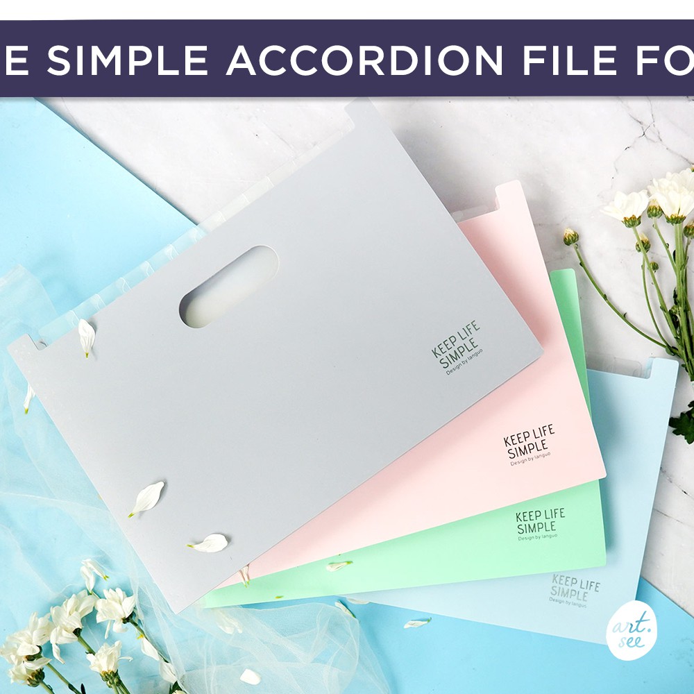 

Keep Life Simple Accordion File Folder
