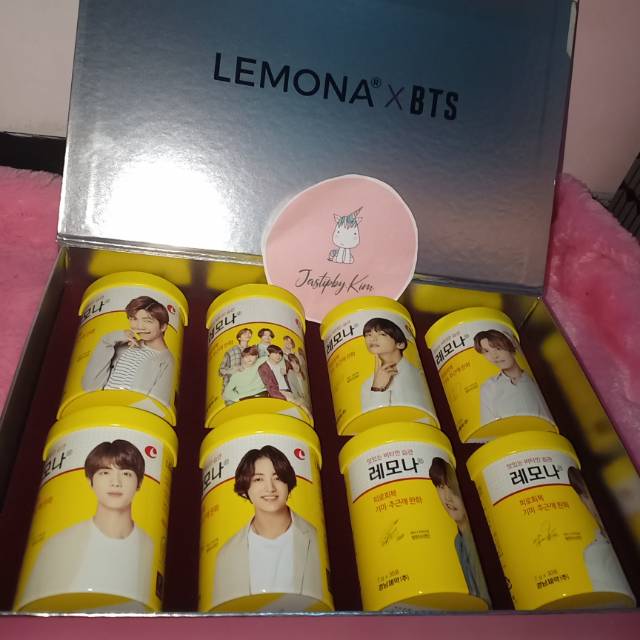 SHARING LEMONA X BTS SPECIAL PACKAGE KALENG ISI 30