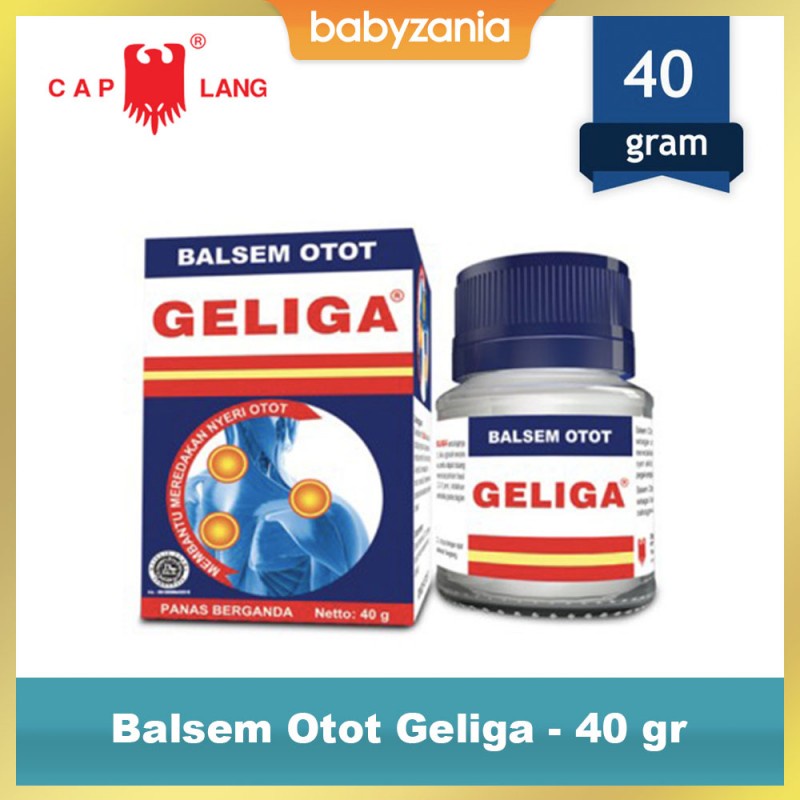 Cap Lang Balsem Otot Geliga - 40 gr