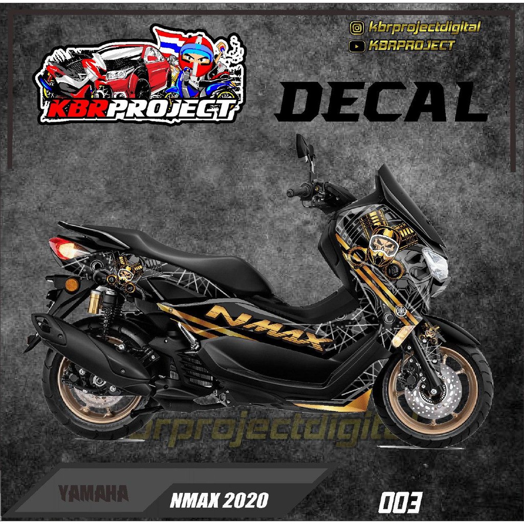  DECAL  NMAX  2022 FULL BODY 004 Decal  Nmax  Dekal Sticker  
