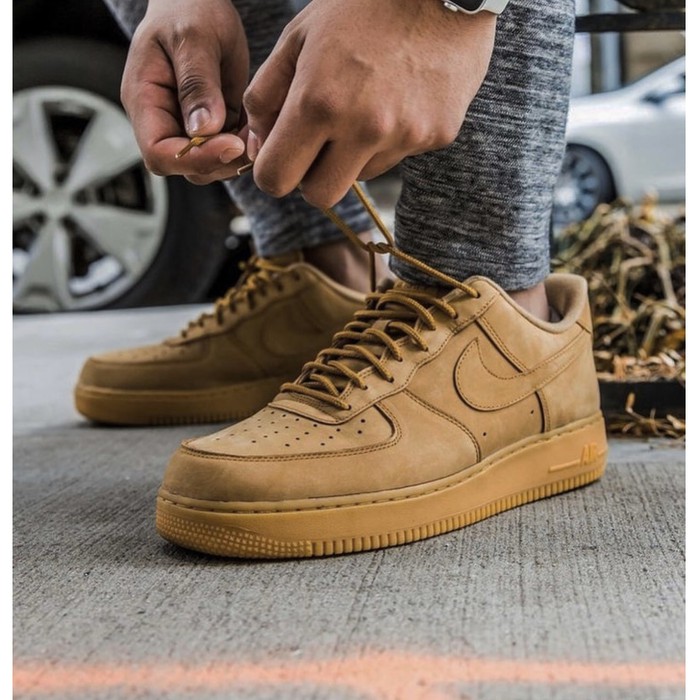 Nike Air Force 1 Low Wheat Flex (Sepatu 