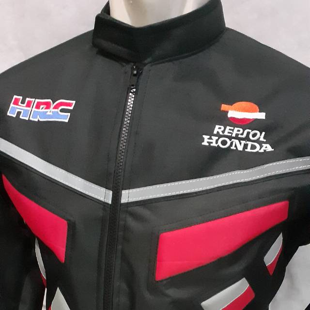 JAKET TOURING HONDA RED
