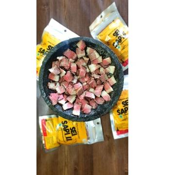 

Ready SEI SAPI / DAGING ASAP 120gr + (chili oil ) FROZEN FOOD / MAKANAN SIAP SAJI / MAKANAN 웃웃 ☣