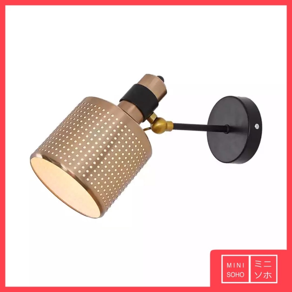 Lampu Dinding Hias Mewah Luxury Premium Minimalis Modern Rep AB Industrial Wall Lamp Nordic