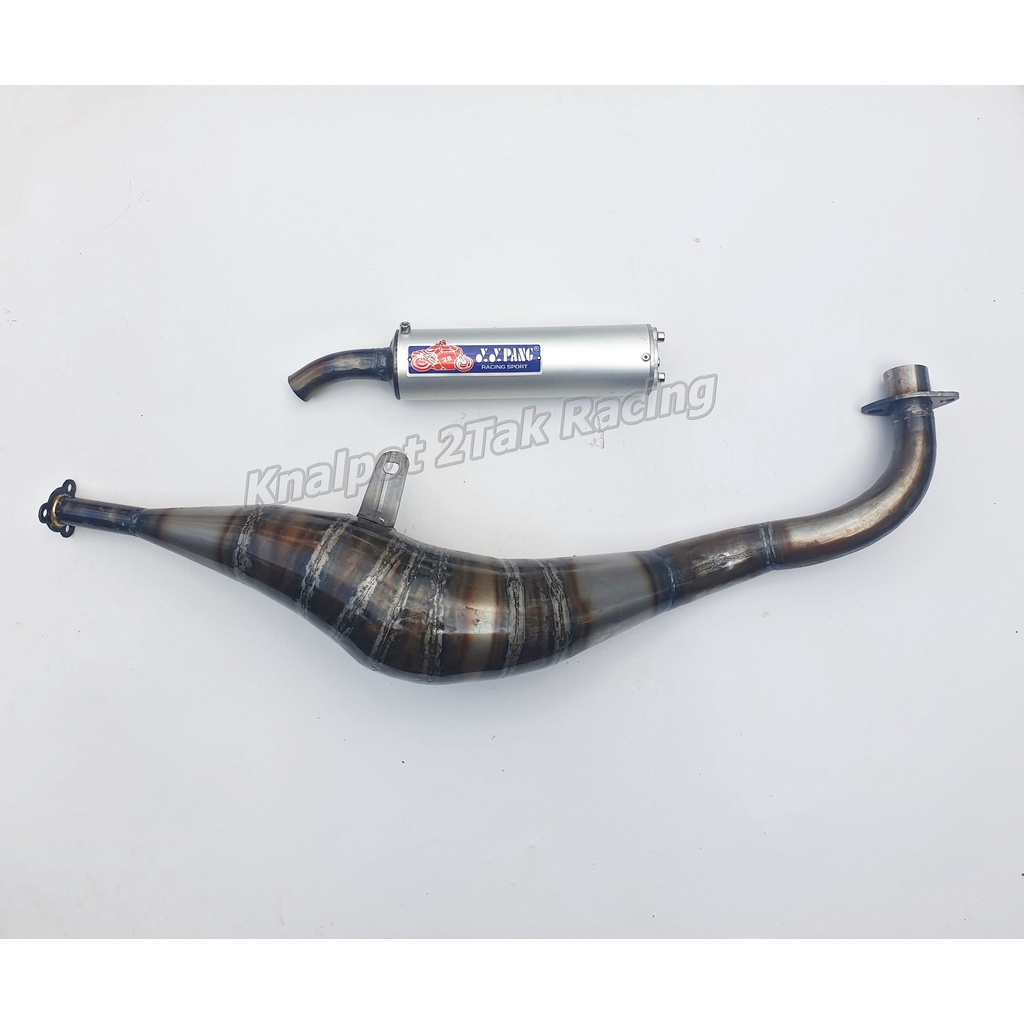 Knalpot FIZ R 2Tak Bm Power YY PANG Plat Galvanis
