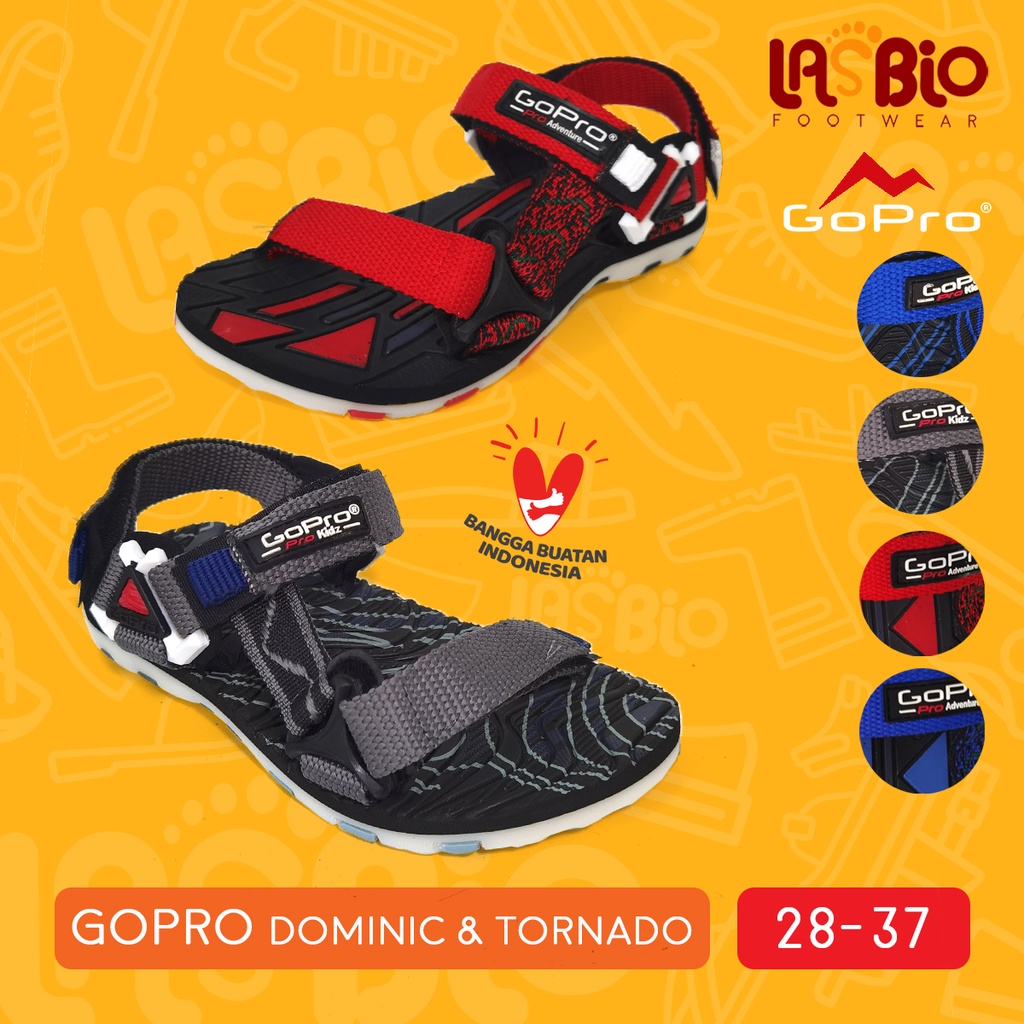 GoPro Sepatu Sandal Gunung Anak Tanggung Cowok Cewek