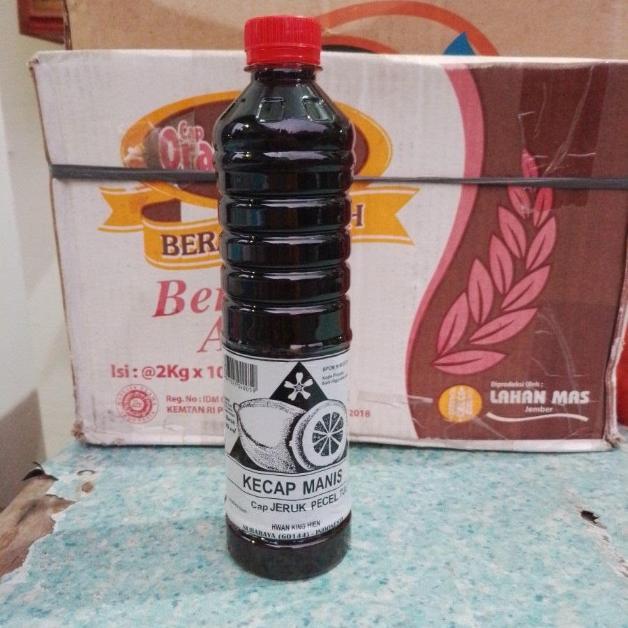 

Kecap Manis cap Jeruk Pecel Tulen botol plastik - 600 ml