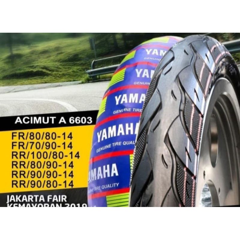 Ban Luar Yamaha CST 90/80 14 acimut A 6603 Tubless