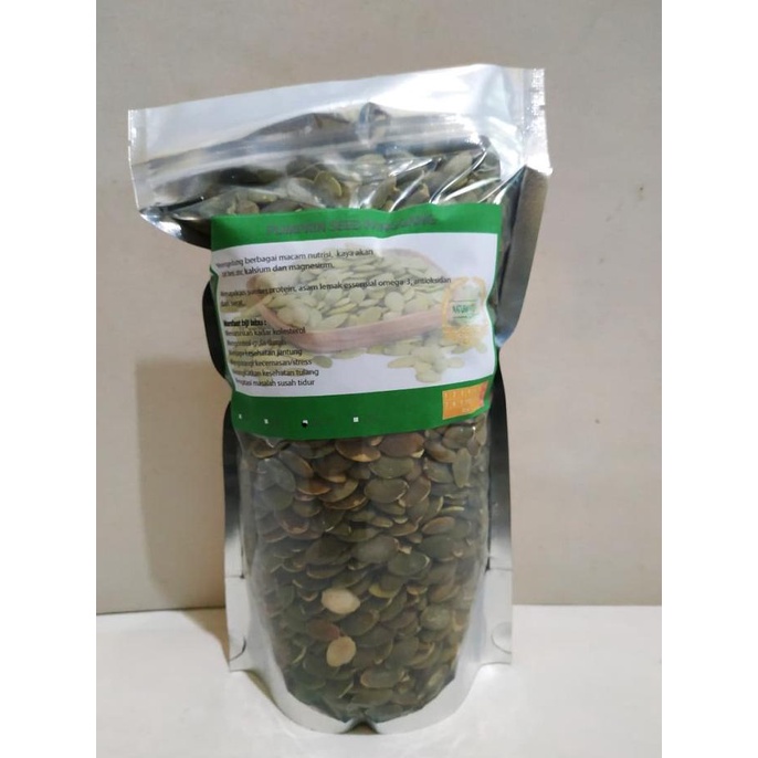 

Pumkin Seed (Biji Labu) Oven 500 Gr