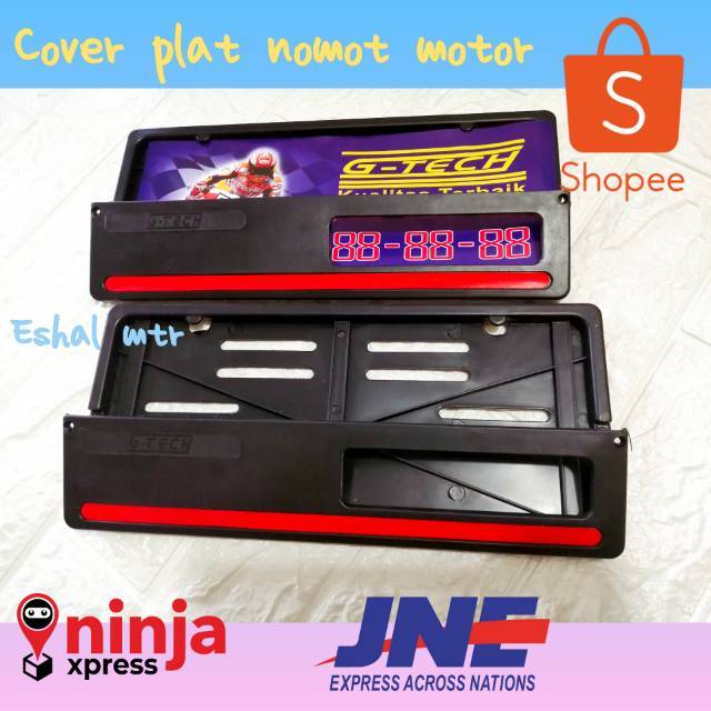 Cover Dudukan Plat Nomor Motor