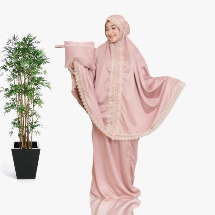 >>>>>] Mukena Dewasa Sutra Velvet KD Premium