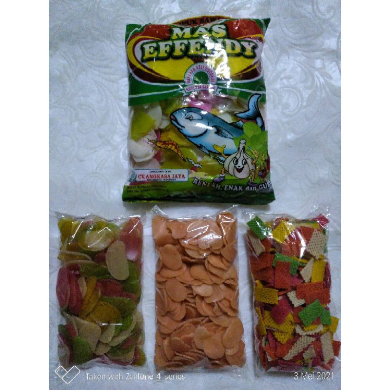 

Kerupuk Mentah Makaroni Siap Goreng (+-100-250gr)