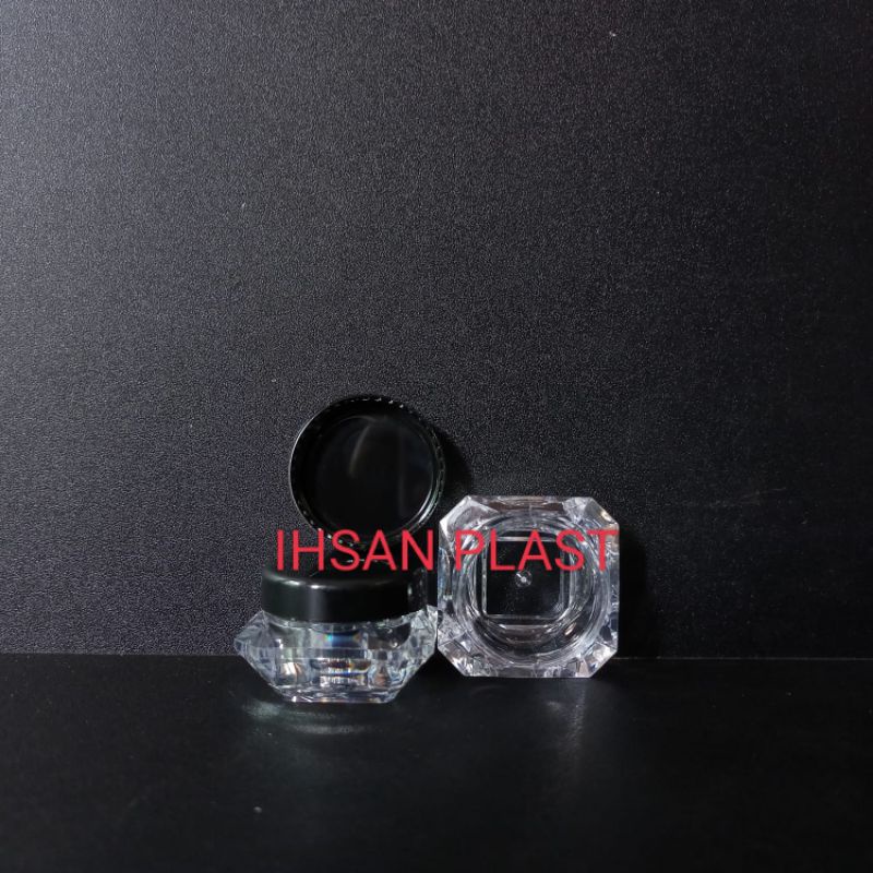 POT DIAMOND 5 GR HITAM NATURAL